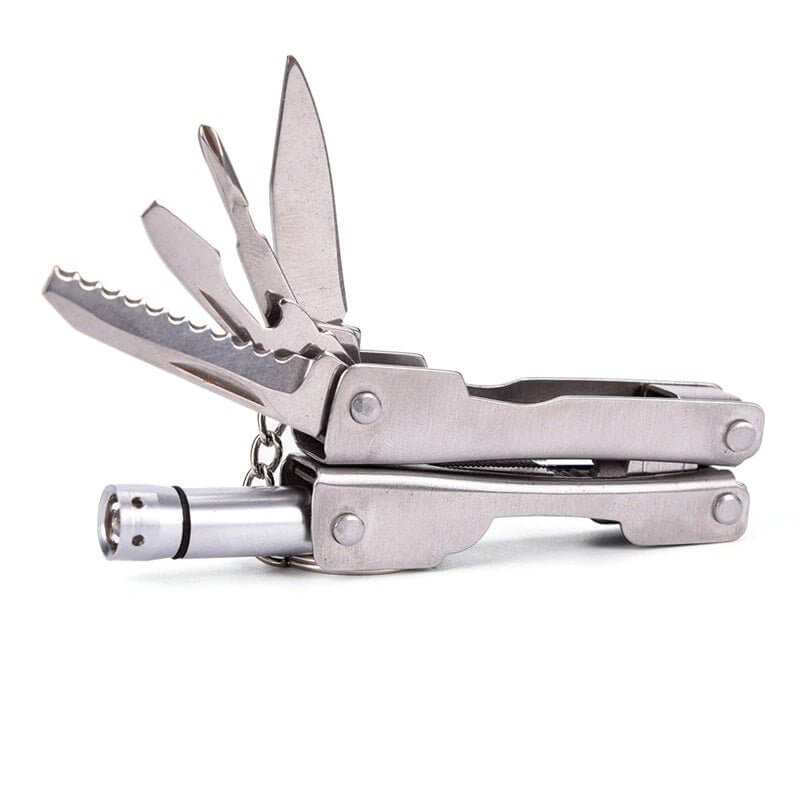 Multitool Keychain Plier Portable Multi - function Plier Tool with LED Light - Sun Cheong Computer Company Limited