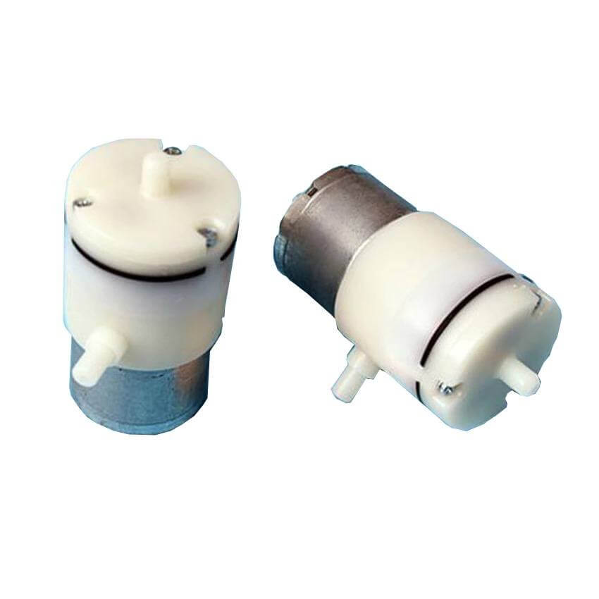 310 mini vacuum pump motors for negative pressure applications, lightweight design, DC 3.7V rated voltage.