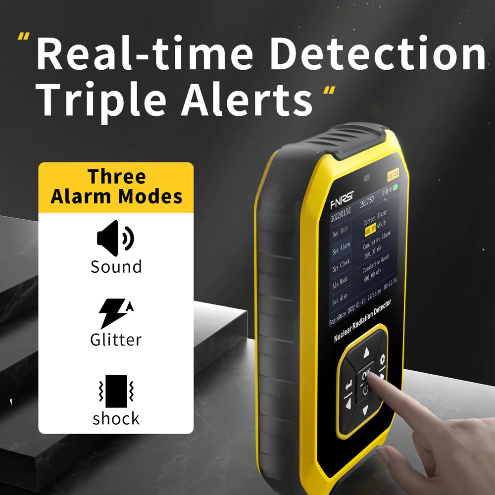 FNIRSI Nuclear Radiation Detector
