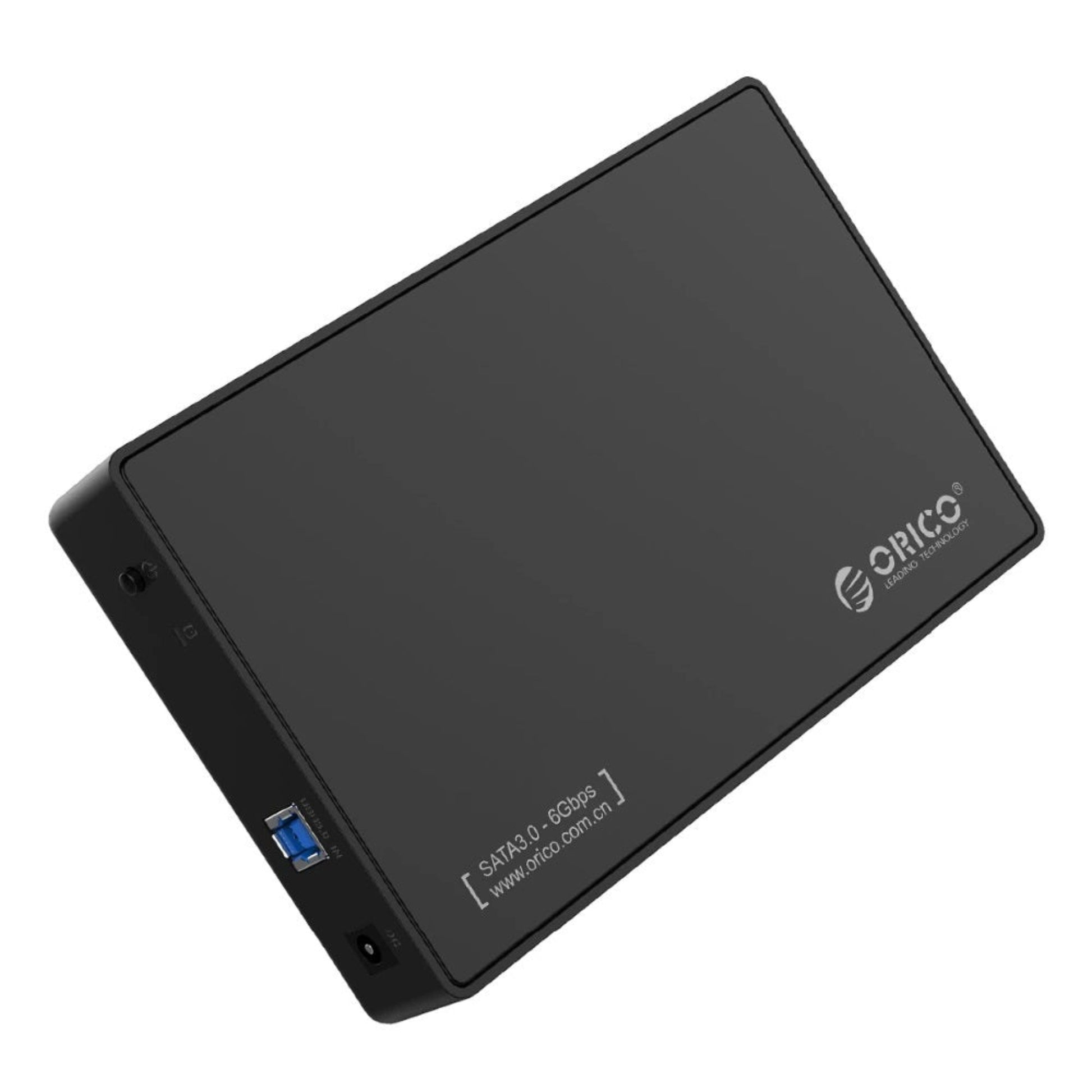 ORICO 3588US3 3.5" SATA HDD Enclosure, USB 3.0 tool-free design for easy data transfer.