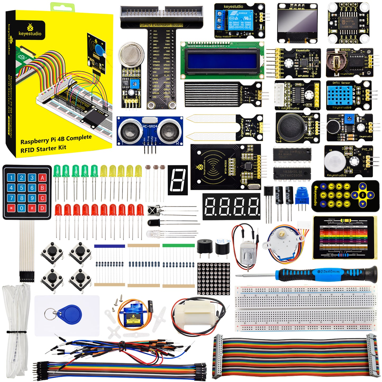 Rasbperry Pi 4B Complete RFID Starter Kit