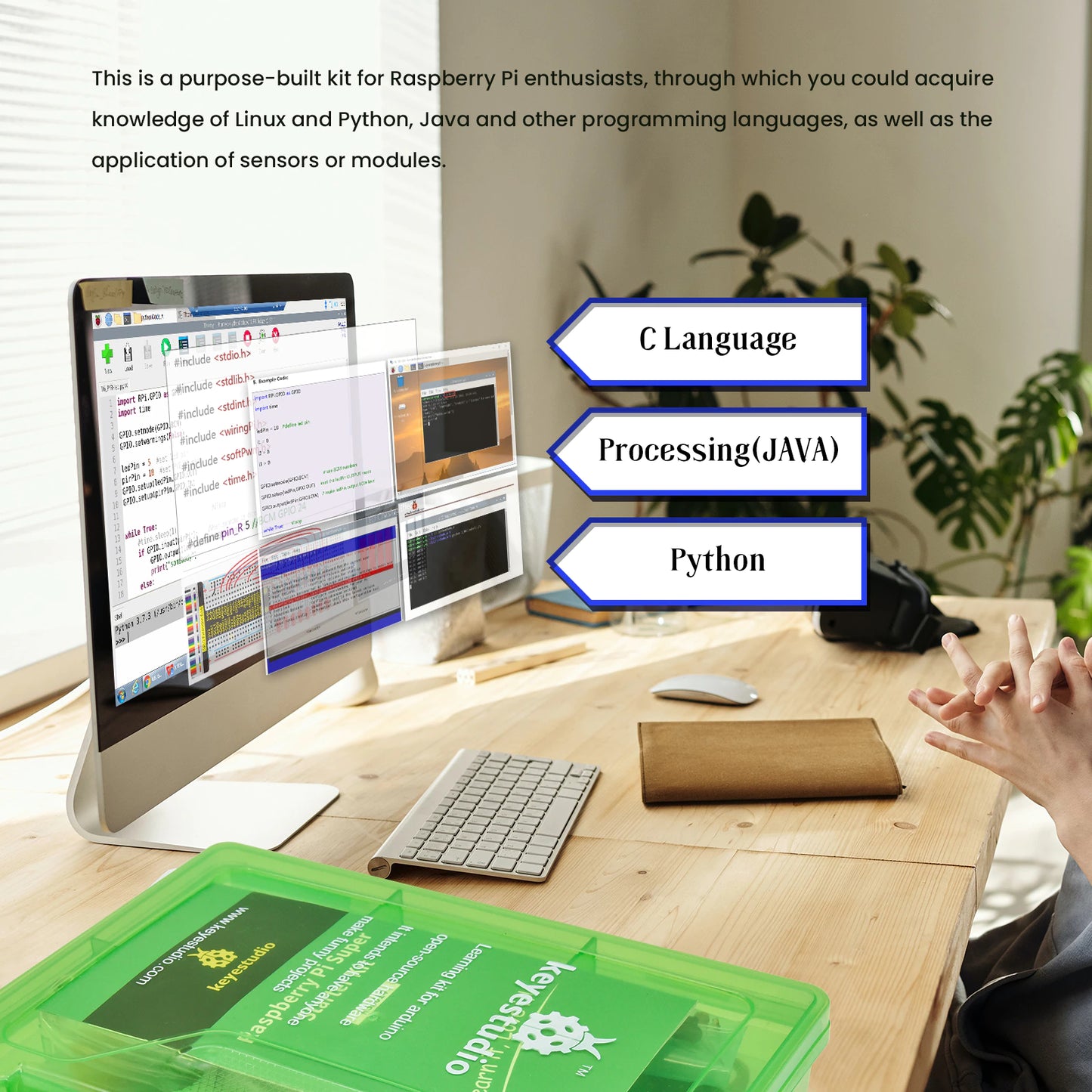 Raspberry Pi 4B Super Starter Kit