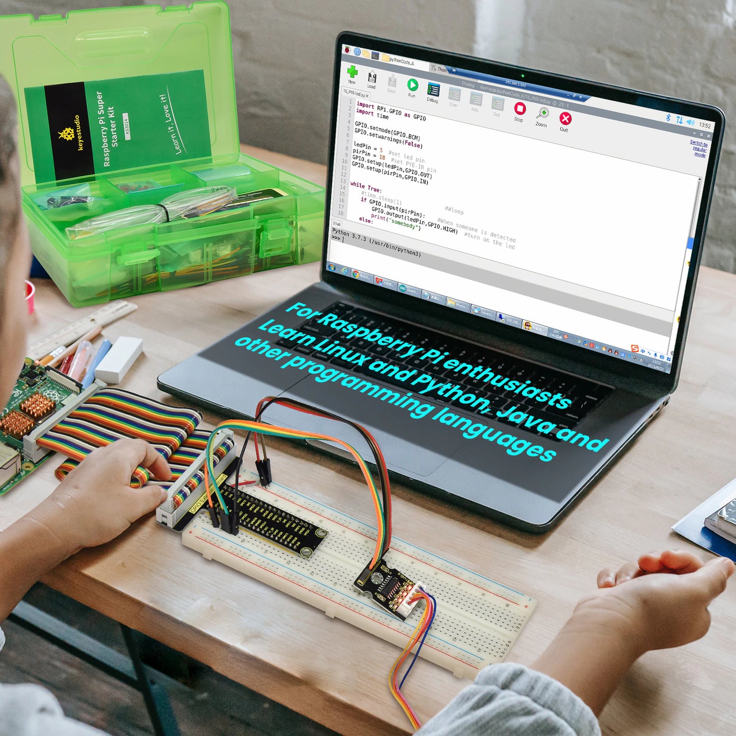 Raspberry Pi 4B Super Starter Kit