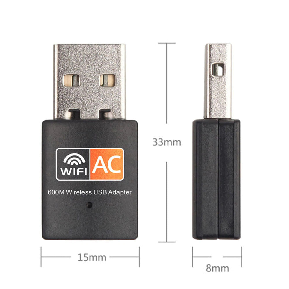 AC600 2.4/5G Mini Wifi手指
