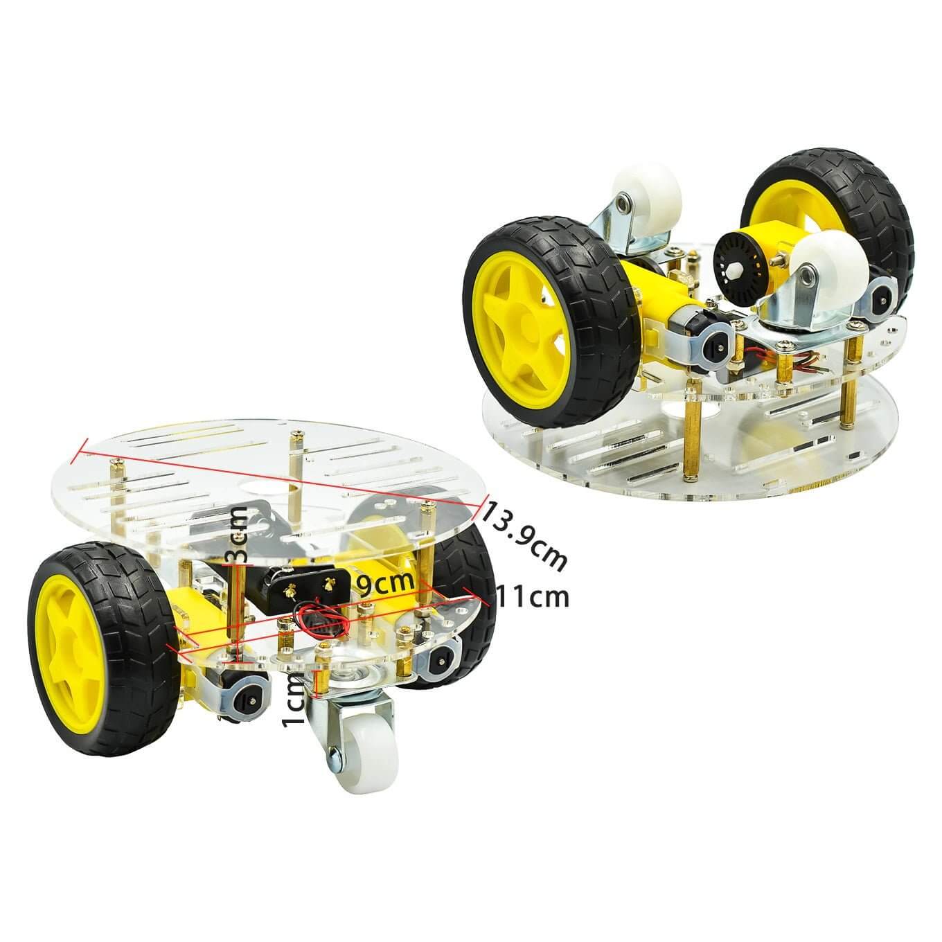 DIY Robot Car 2wd Kit - Sun Cheong Computer Company Limited