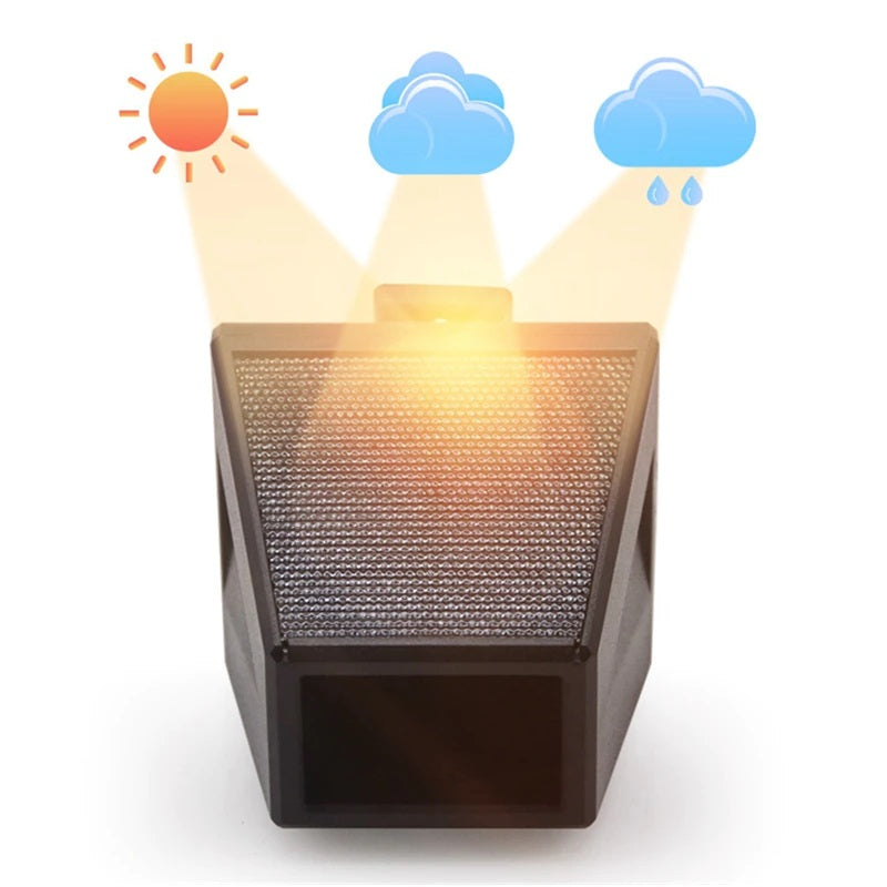 Solar Alarm Lamp Remote Controlled