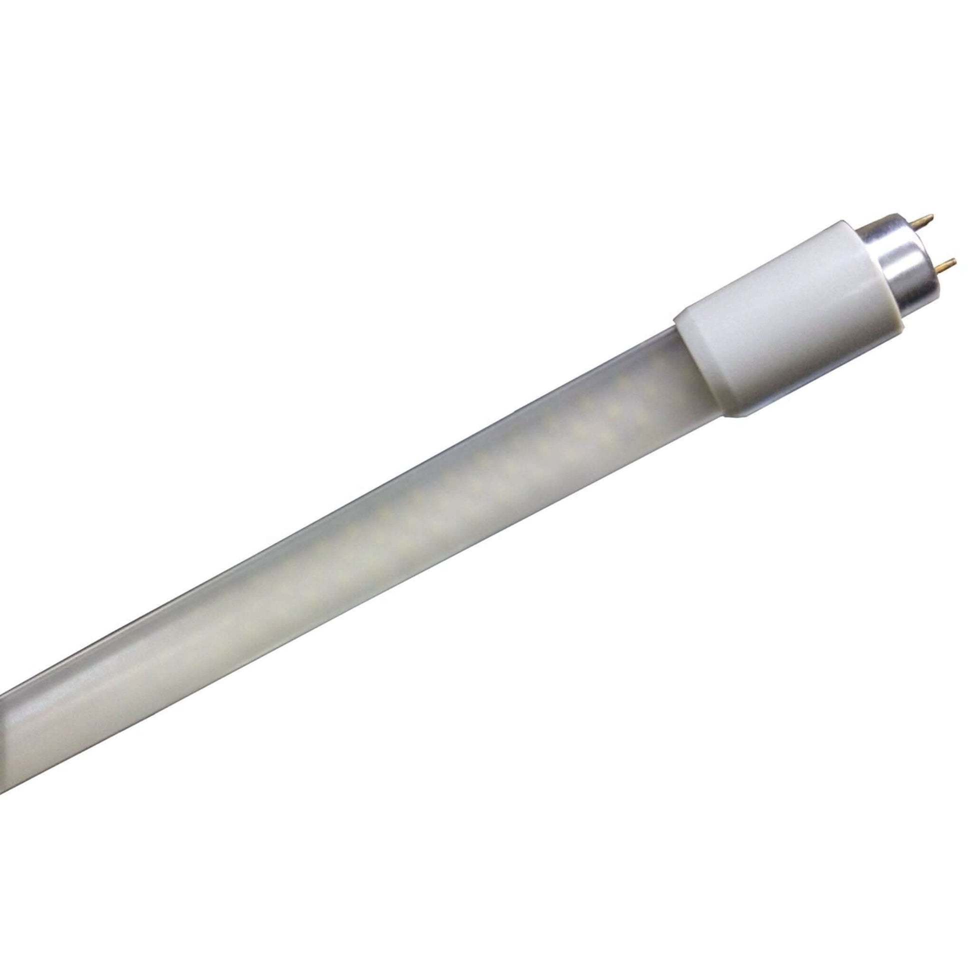 T8 48" LED Tube Light with cool white illumination for energy-efficient lighting solutions.