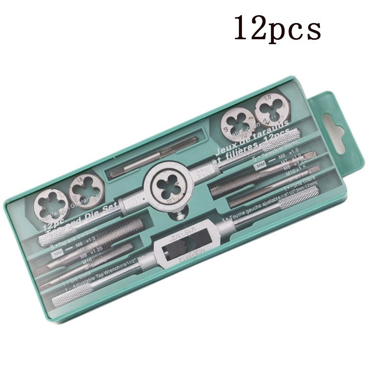12Pcs Taps and Dies Set