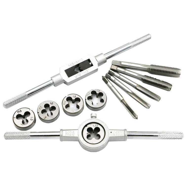 12Pcs Taps and Dies Set