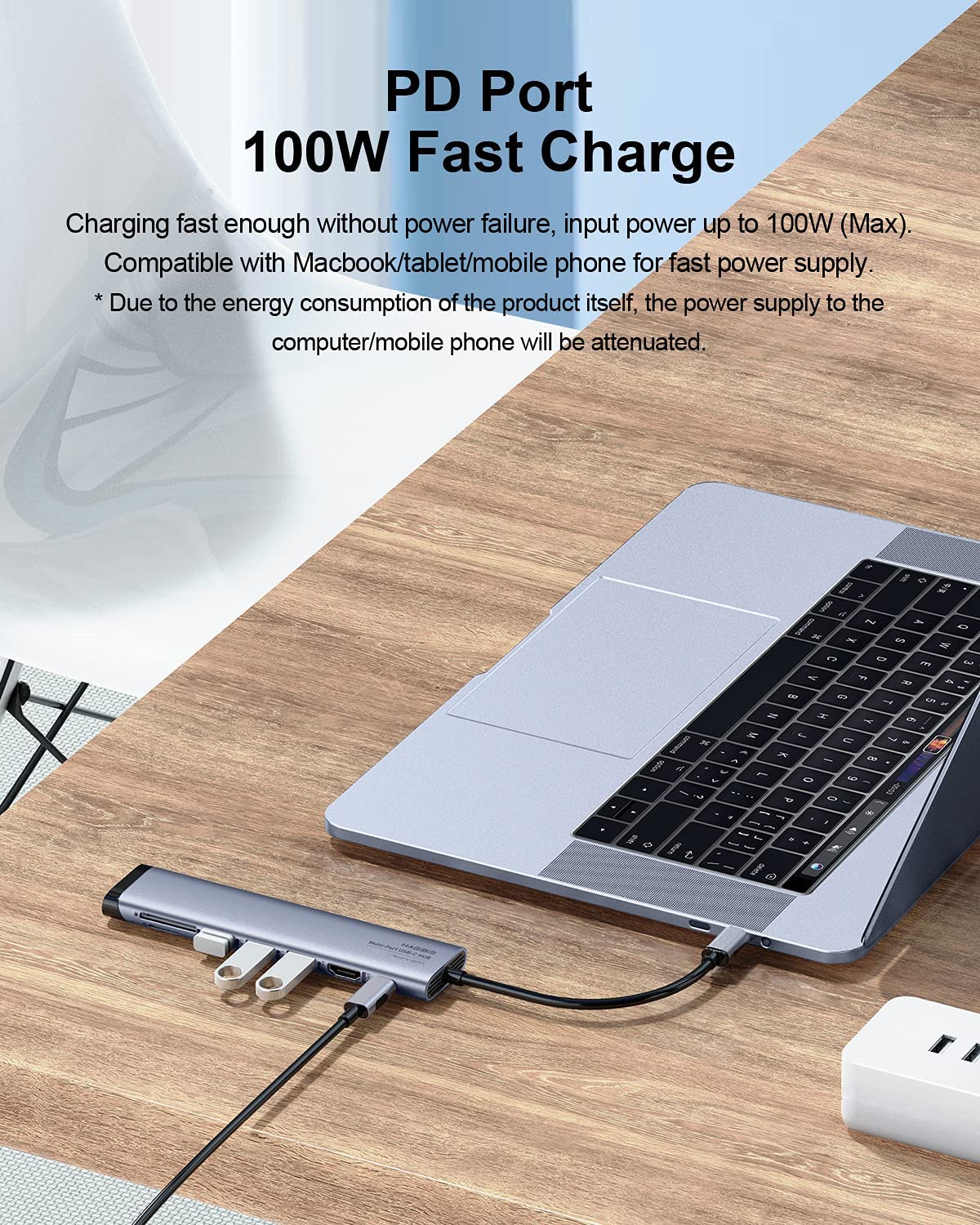 Hagibis Type-c 7 in 1 USB-C Hub