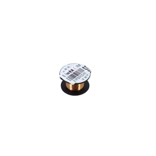 0.1mm copper soldering wire spool for PCB repairs, designed for mobile phones and laptops, 18 meters long.
