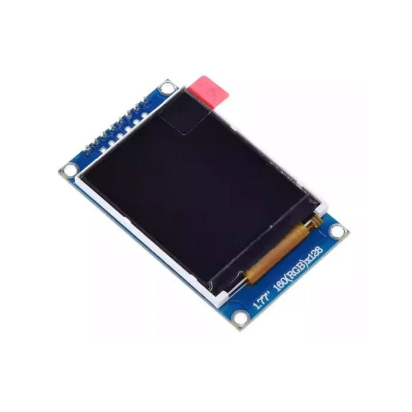 Front view of 1.77 inch TFT LCD color screen showing active display area