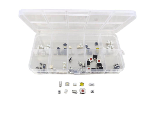 100pcs 10 Value Button Switch Set - Sun Cheong Computer Company Limited
