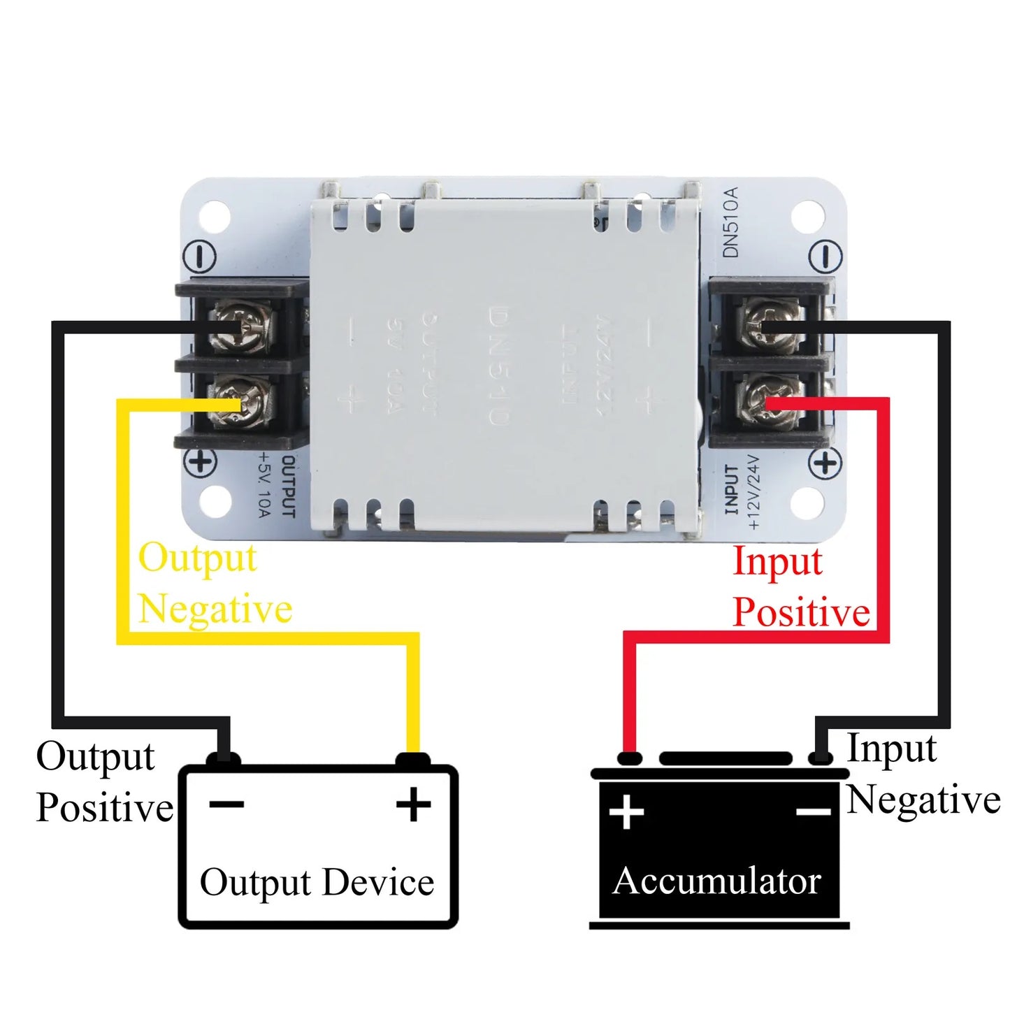 12v to 5v step down module hk