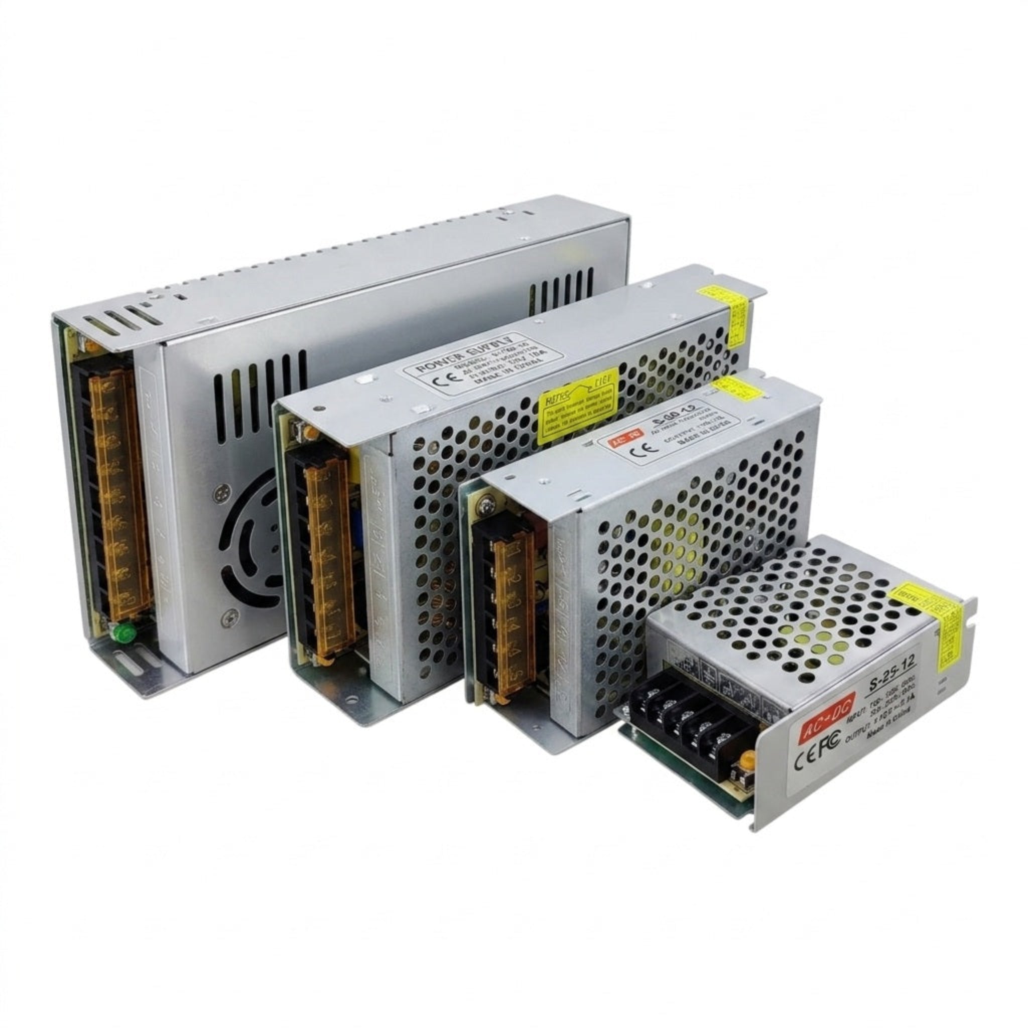 12V Industrial Power Supply (1A-40A) | Stable DC Power