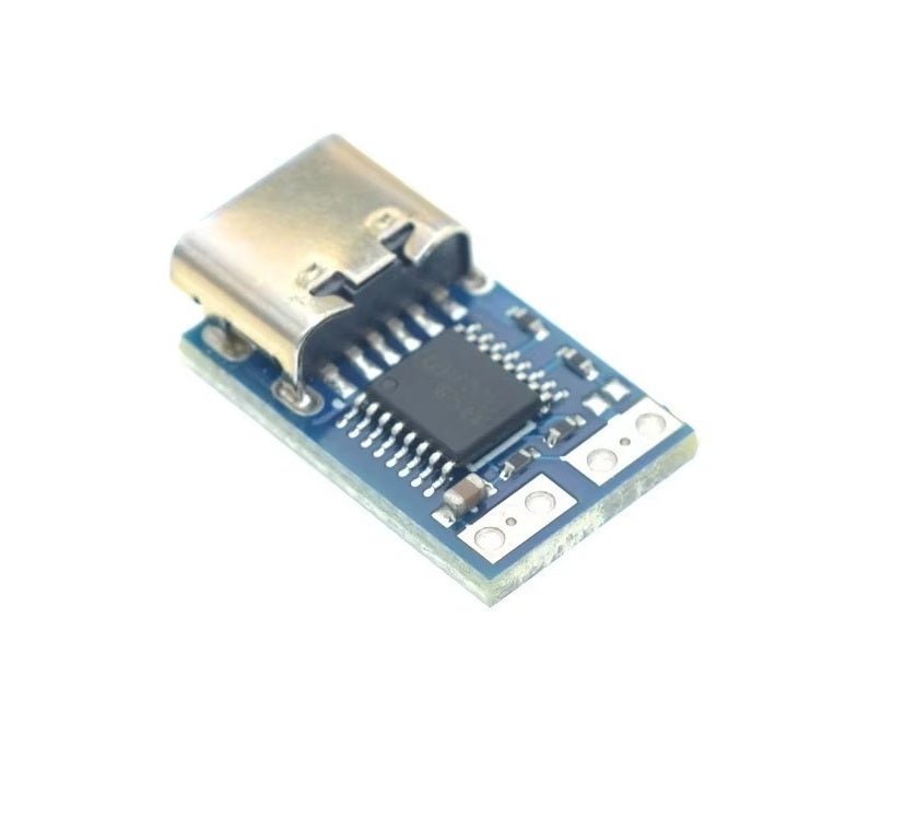 Type-C PD decoy module, 12V DC power trigger module with 5A Type-C female input for notebooks.