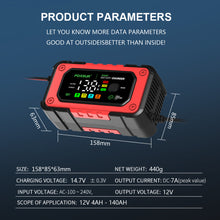 Load image into Gallery viewer, 12V 7A Smart Battery Charger
