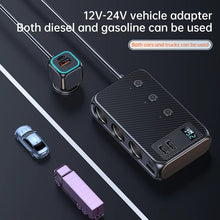 Load image into Gallery viewer, 171W Multi-port Adapter with Smart Charger &amp; Car Cigarette Lighter
