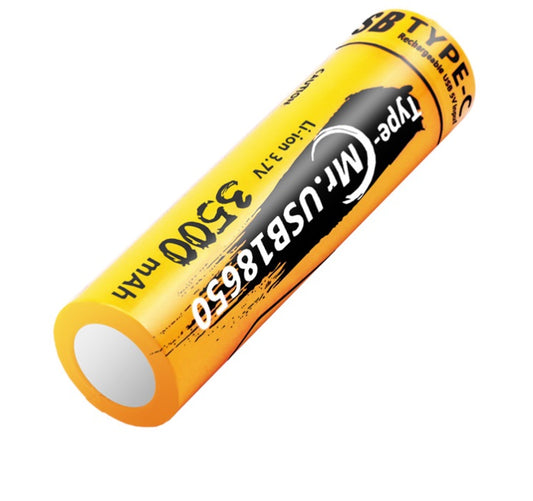 18650 Rechargeable Battery by Type-c in hk