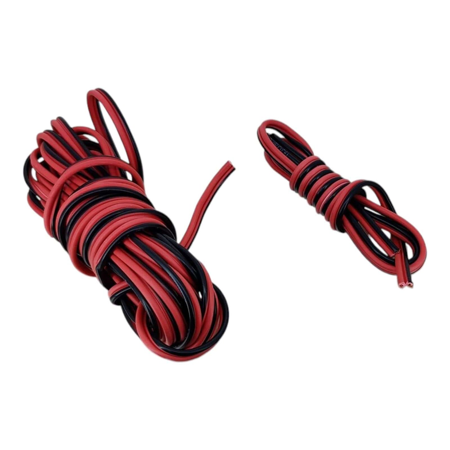 紅黑 2x0.5mm² 電線 - 99.99% OFC 無氧銅 (1米/5米)