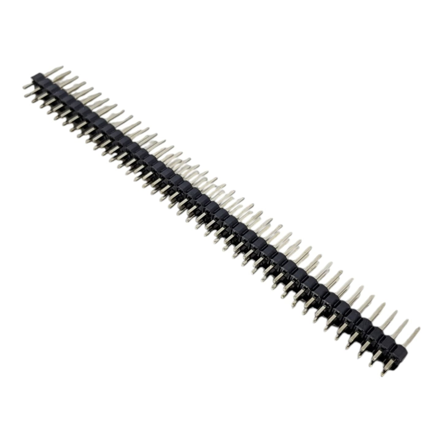 2.54mm pitch 2x40 dual row male pin header for PCB soldering