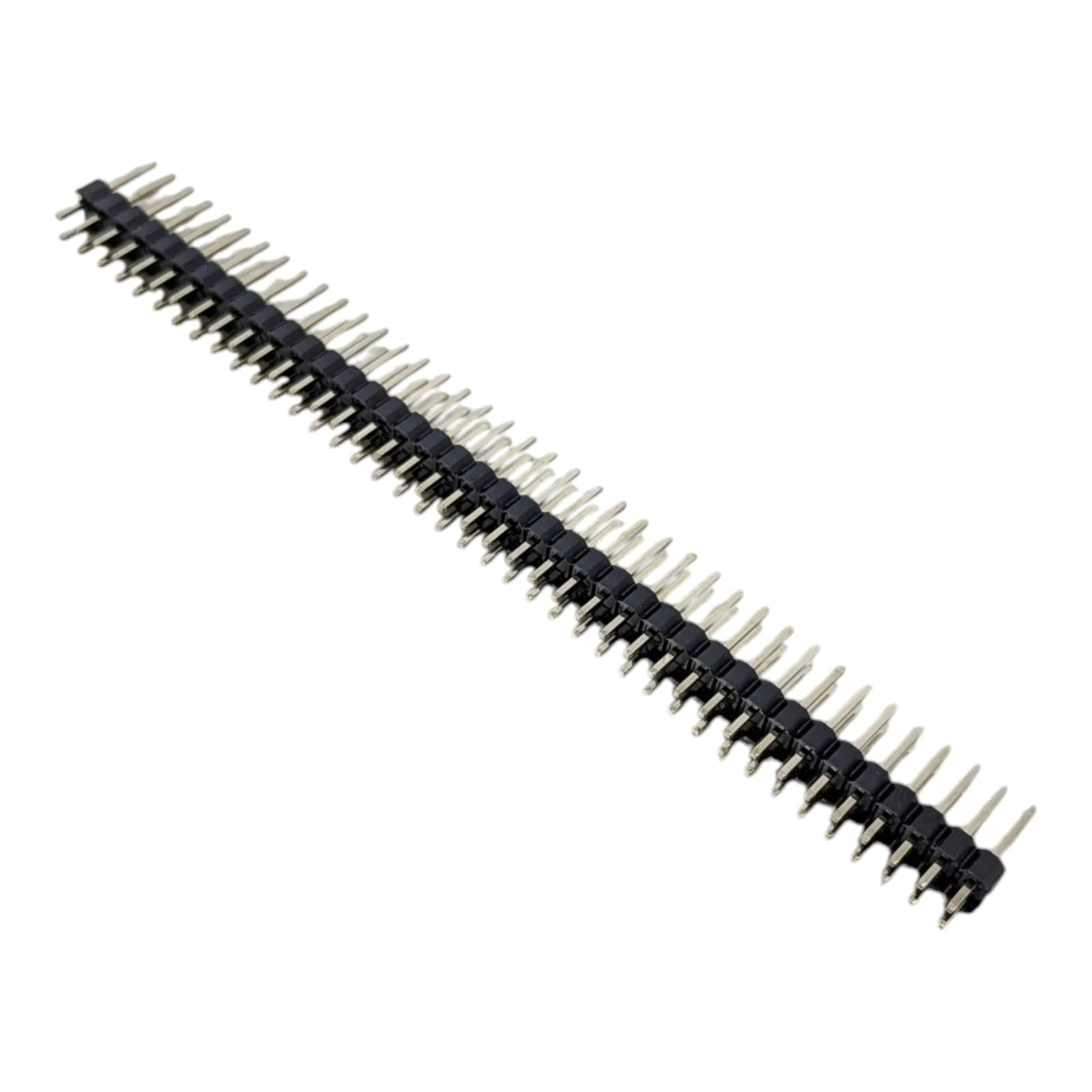 2.54mm pitch 2x40 dual row male pin header for PCB soldering