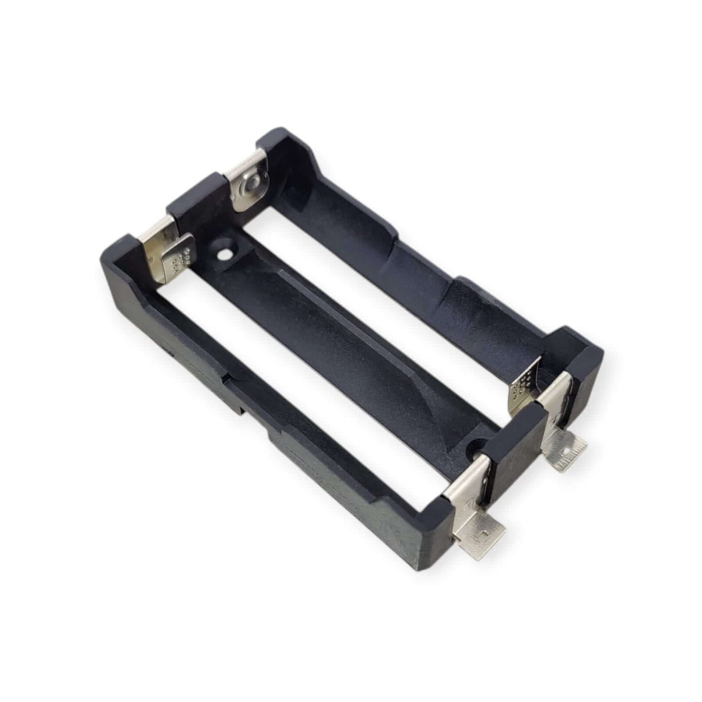 21700 battery holder with dual slot configuration for secure and reliable connections in DIY electronics.