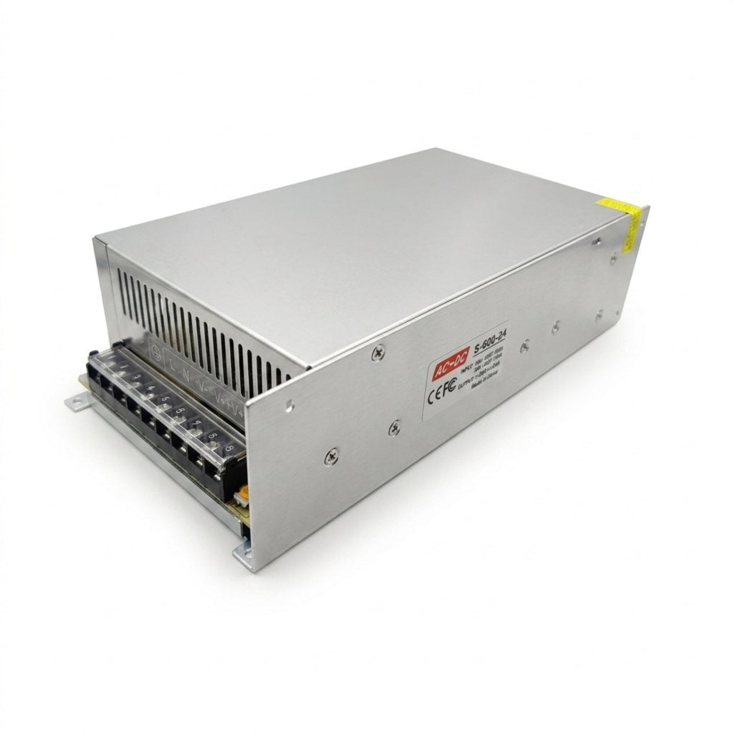High-capacity 24V 20A industrial power supply unit for automation.