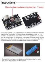 Load image into Gallery viewer, Lithium Li-ion 18650 3.7V 4.2V Step Up Boost Module
