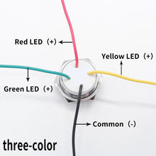 將圖片載入圖庫檢視器 12v 3色信號燈 可選16mm 19mm 22mm
