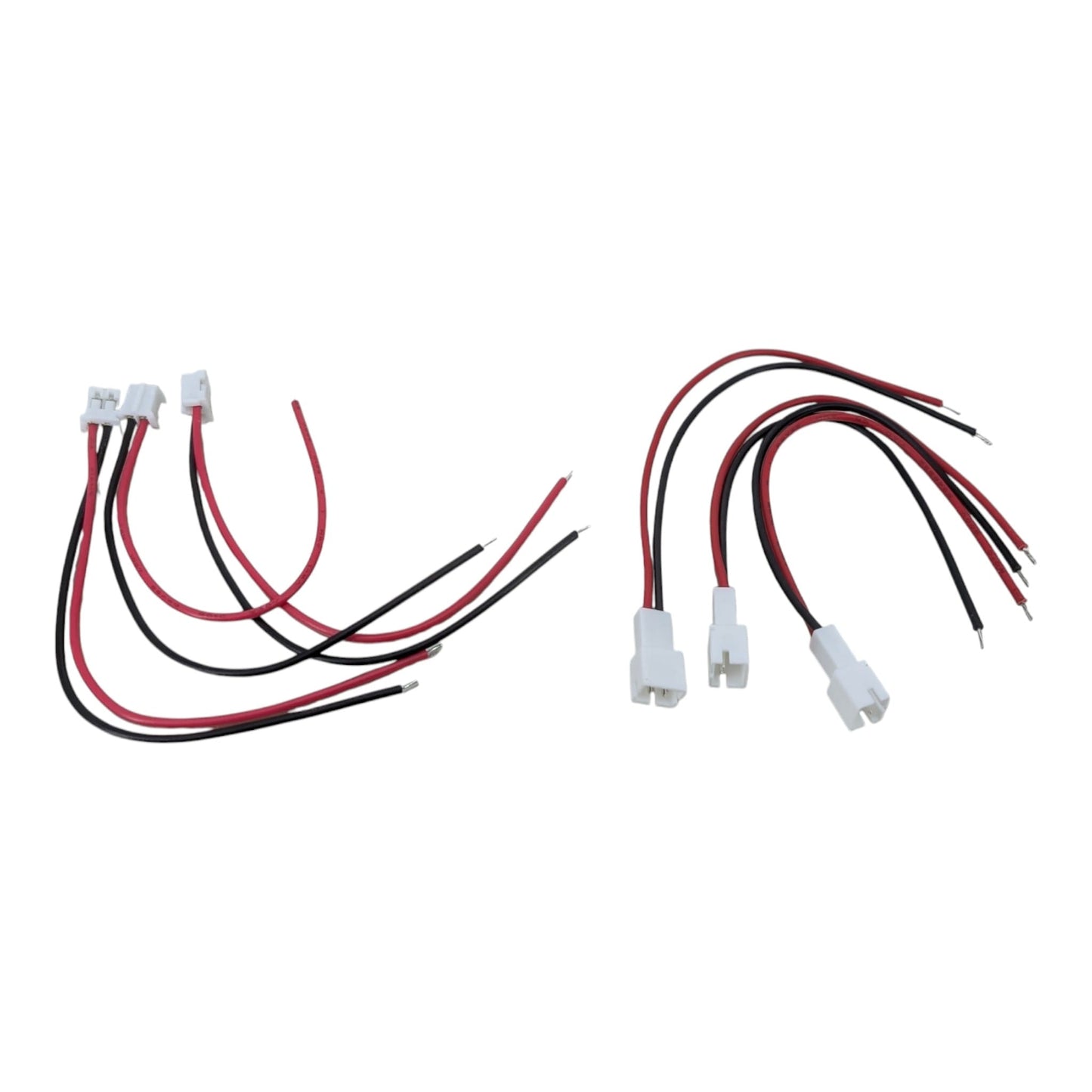 3.0mm間距 2-Pin 26AWG 帶線公母接頭套裝 (3件裝)。深水埗新昌電腦電子零件現貨，提供DIY技術支援。