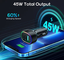 將圖片載入圖庫檢視器 JOYROOM 45W PD QC車充
