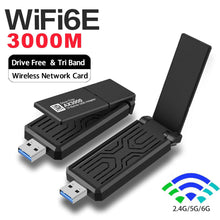 Load image into Gallery viewer, ax3000 wifi6e usb adapter hk
