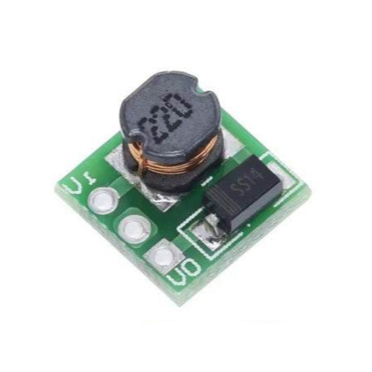 1-5V Mini Step-up Module with 0.9-5V input and 5V 480mA output for DC-DC conversion.