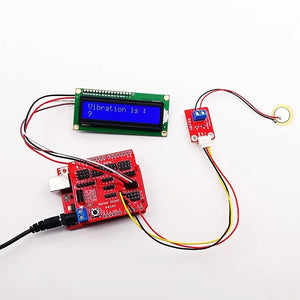 Analog Piezoelectric Ceramic Vibration Sensor Module for Arduino