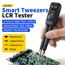 Load image into Gallery viewer, FNIRSI Mini Smart Tweezer LCR SMD ESR Tester
