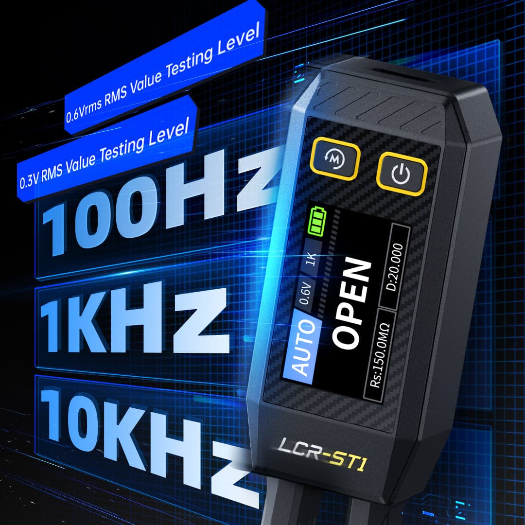 FNIRSI Mini Smart Tweezer LCR SMD ESR Tester