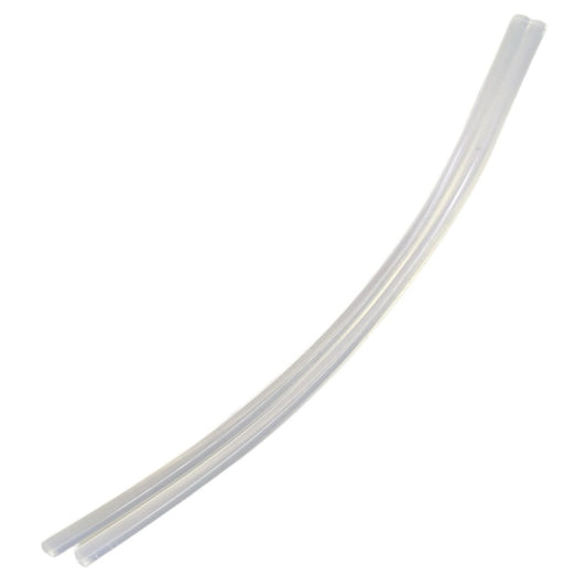 2 clear 7mm x 270mm hot glue sticks ideal for DIY crafts and repairs.