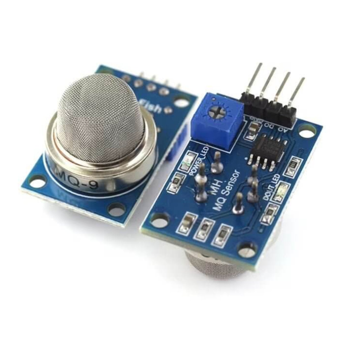 MQ-9 Carbon Monoxide Gas Sensor Module for Arduino and Raspberry Pi, designed for high sensitivity and fast response.