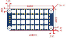 Load image into Gallery viewer, Raspberry Pi RGB LED Extension Board WS2812B
