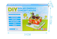Load image into Gallery viewer, Solar Energy Concept House DIY Learning Kit
