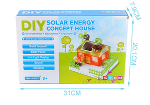 Solar Energy Concept House DIY Learning Kit