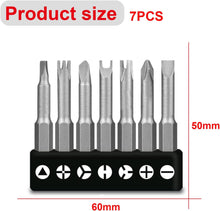 將圖片載入圖庫檢視器 異類螺絲批頭套裝7pcs
