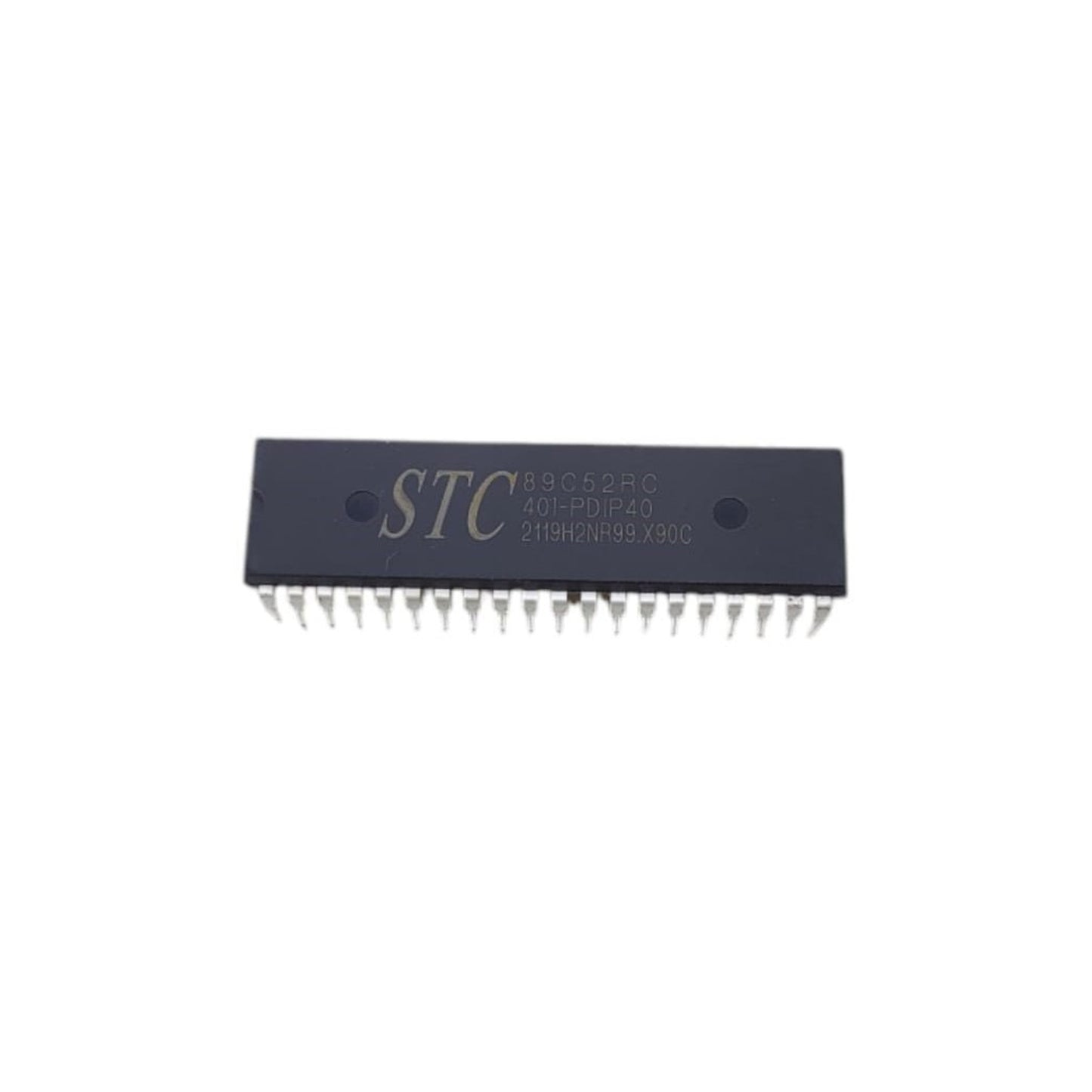 STC89C52RC Microcontroller, Enhanced 8051 MCU with 8KB Flash and 4KB EEPROM for automation projects.