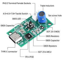 Load image into Gallery viewer, Type-c USB Mini Humidifier DIY Kits
