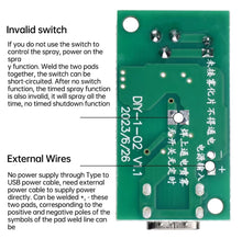 Load image into Gallery viewer, Type-c USB Mini Humidifier DIY Kits
