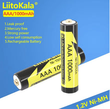 Load image into Gallery viewer, aaa rechargeable battery hk
