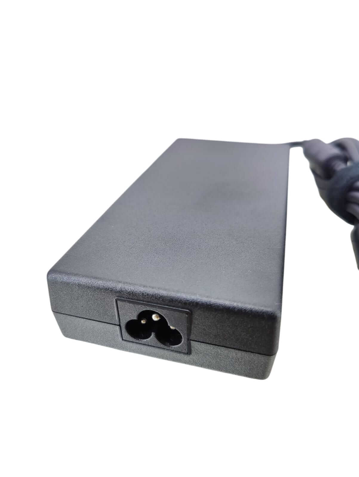 Acer 19.5V 9.23A laptop charger showing power input connection, designed for reliable and efficient gaming power.