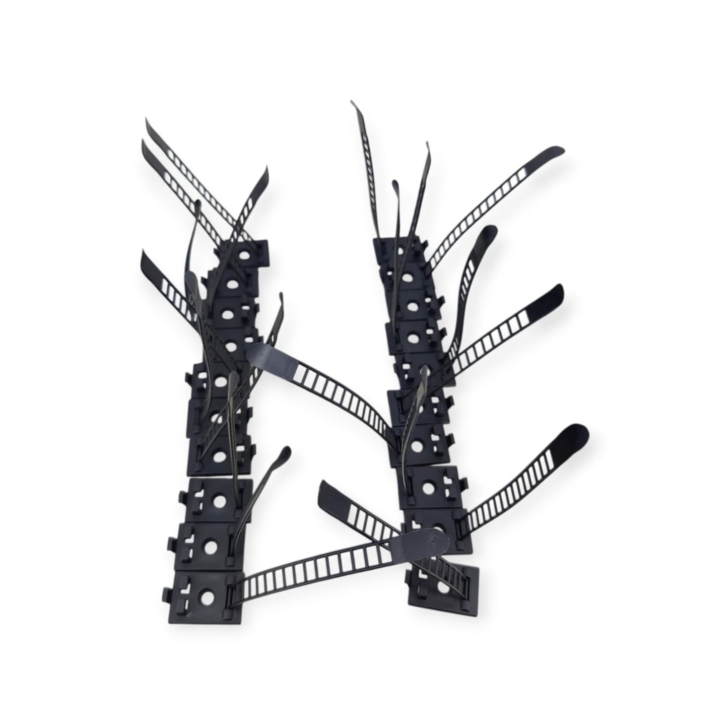 A group of several ACT22 adjustable cable clips, indicating they are sold in a pack of 20.