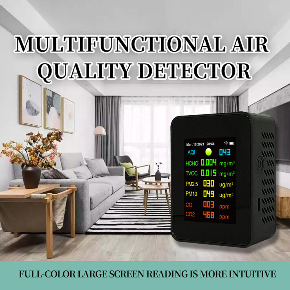 9 in 1 Air Detector Air Quality Monitor